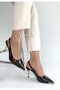 Efwa Brown Leather Heeled Shoes - 2