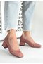 Cande Powder Skin Heeled Shoes