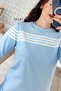Striped Knitwear Blouse 7K147 - 4