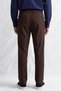 Men's Nogo Regular Fit Fabric Trousers Coffee Color - 2