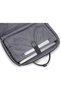 Business Laptop Bag for 15.6-Inch Laptop, Waterproof Polyester Work & Travel Bag with Dual Compartments, Front Zip Pockets, Shoulder Strap, Trolley Strap, 2-Year - 4