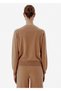 Regular Fit Brown Cashmere Cardigan - 4