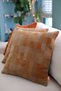 Brown Gray Chenille Geometric Patterned 2-Piece Throw Pillow Cover Set - 4