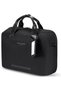 Business Laptop Bag for 15.6-Inch Laptop, Waterproof-Finish Polyester Office Bag with Large Back Pocket, Organizer Pockets, Detachable Strap & Trolley Strap, 2-Year - 2