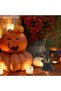 Halloween Tabletop Spooky Tree Stump Night Light, Crow & Tombstone Ghost Tree LED Lamp, Haunted House Decor, Multiple Pack Options - 4