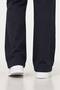 Men's Regenerated Fabric Baggy Navy Blue Sweatpants with Side Pockets - 8