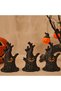 Halloween Tabletop Spooky Tree Stump Night Light, Crow & Tombstone Ghost Tree LED Lamp, Haunted House Decor, Multiple Pack Options