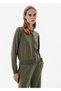 Regular Fit Green Cashmere Cardigan - 3