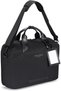 Business Laptop Bag for 15.6-Inch Laptop, Waterproof-Finish Polyester Office Bag with Large Back Pocket, Organizer Pockets, Detachable Strap & Trolley Strap, 2-Year - 4