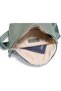 9.4-Inch PU Sling Bag, Compact Crossbody & Chest Bag with Adjustable Strap, Back Zip Pocket, Metal Zipper & Organizer Storage - 4