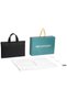Office Laptop Bag for 16-Inch Laptop, Slim Water-Resistant Polyester Business Bag with Fleece-Lined Tech Compartment, Rear Zip Pocket & Reinforced Handles - 3