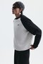 Color Block Crew Neck Sweatshirt - 5