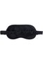 Travel Eye Mask with Storage Pouch, Cushioned Light-Blocking Sleep Mask with Soft Breathable Fabric & Elastic Headband, Navy Blue - 7