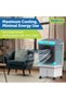 Air Cooler, 77L Water Tank Capacity, Powerful air throw Up to 34Sqm, Water Level indicator, CFD Technology for Uniform Cooling, Suitable For Indoor and Outdoor, Maxwind 80XL+, 1-Year - 3