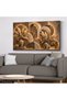 Boho Style Coffee Plants One Piece Unilluminated Canvas - Canvas Art Print - 4