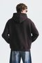 Oversize Washed Hooded Sweatshirt - 5