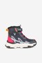 Furry Velcro Velcro Navy Blue Children's Daily Boots 26K.248