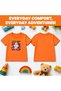 Halloween Girls T-Shirt | Short Sleeve | Graphic Print | Casual Party Wear - 6