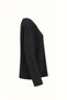 Crew Neck Black Relax Basic Tshirt - 3