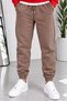 Premium Quality Men's Sweatpants with Elastic Cuffs (No Tulle-Like Material, No Knee-Enhancing Material)