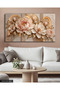 Textured Appearance Elegant Pink Flower One Piece Non-Lighted Canvas - Canvas Art Print - 6