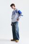 Oversize Double Sleeve Sweatshirt - 2