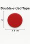 10 Pieces ✨   Round 3.5 cm X 3.5 cm Double-Sided Tape | |   Strong Round Mounting Tape Waterproof and Heat-Resistant Adhesive Tape | |   Wall Hanger & Bathroom Accessory Fixing Tape, Practical Installation Without Drilling - 3
