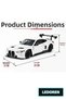 Bmw-M4 Gt3 Model 1/24 Die Cast Model Car Boxed Metal Body Realistic Appearance - 5