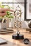 10 Pieces of Perpetual Motion Balance Balls – Moving Balance Toy with Gold Ferris Wheel Design, Rolling Ball, Balance Game
