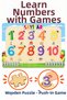 Wooden Educational Turkish Numbers Puzzle – Learning Numbers Colorful Educational Wooden Puzzle Toy - 4