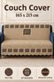 Multi-Purpose Velvet Sofa Cover with Non-Slip Sponge 165X215 cm Modern Bohemian Sofa Bed Throw Picnic Tablecloth Alk2