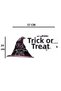 5pcs halloween themed wall sticker - 3 models self-adhesive foil wall decor halloween party and showcase wall sticker - 7