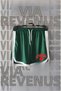 Lifeguard / Cankurtaran Printed Jersey Sports Training Shorts with Piping Detail