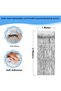 5 Pieces of Silver Metallic Fringed Backdrop Curtains – Metallic Decorative Curtain, Party and Event Backdrop, Silver Curtain - 2