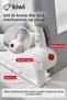 Baby Safety Bed Barrier – Foldable Child Sleeping Bed Guardrail, Anti-Fall – 150X50 Gray - 6
