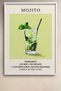 6 Piece Classic Cocktails Framed Art Set Cocktail Posters Bar Kitchen Gallery Wall Six07 - 3