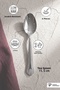 Shell 6-piece stainless steel teaspoon set - 2