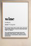6 Piece Bar Dictionary Drink Definitions Framed Chart Set Cocktail Posters Bar Decor Six12 - 4