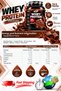 Whey Protein Chocolate 2000 Gr / Arginine 300 Gr / Gift Shaker - 2