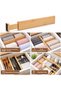 Bamboo Drawer Organizer Divider – In-Cabinet Organizer, Kitchen and Clothing Organization Tool - 2