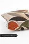 Digital Printed Terra Leaf Patterned Square Throw Pillow Cover 43 X 43 cm Double-Sided Throw Pillow Cover 1 Piece - 3