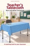 Blue and White 10-Piece Elastic Tablecloth, 100X140 cm Teacher Tablecloth Gift - 5