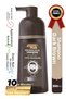 Brown Instant Effective Shampoo for Brown Hair White Hair 350 ml