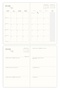 2027 Year A5 Linen Weekly Agenda 15X21 cm - 12 Months Turquoise - 9