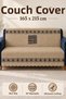 Multi-Purpose Velvet Sofa Cover with Non-Slip Sponge 165X215 cm Modern Bohemian Sofa Bed Throw Picnic Tablecloth Alk3