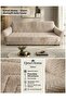 Welsoft Fabric Sofa Cover Seat Cover Stretchy Washable 3 Seater One Piece Sofa Cover Soft Animal Friendly