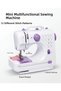 Mini Sewing Machine with 12 Different Sewing Patterns, Foot Pedal, Led Light, Home Use - 3