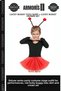 Delux Series Party Costume Stage Outfit Red Ladybug Tutu Skirt and Crown Set for Performances