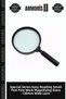 Special Series Easy Reading Small Print Fine Work Nikula-130Mm Wide Eyepiece Magnifier Loupe
