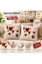 Punch Throw Pillow Cover,Embroidered Throw Pillow,Decorative Pillow Cover,2-Piece Throw Pillow Set, Bohemian Throw Pillow Cover. - 3